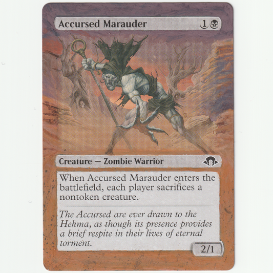 Accursed Marauder Extended Art Alter