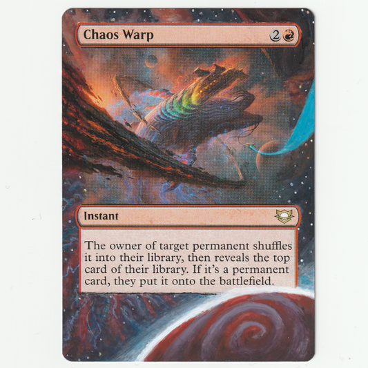 Chaos Warp Extended Art Alter