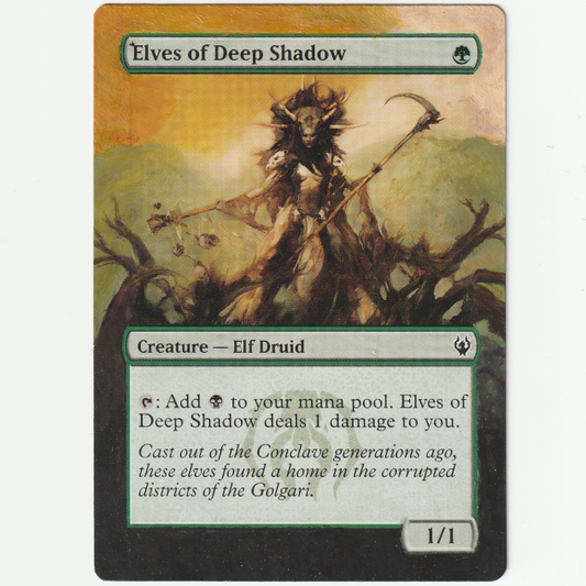 Elves of Deep Shadow Extended Art Alter