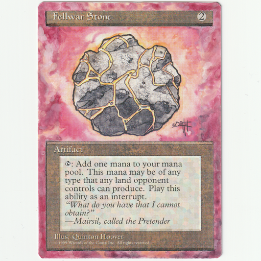 Fellwar Stone Extended Art Alter