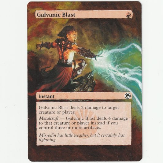 Galvanic Blast Extended Art Alter