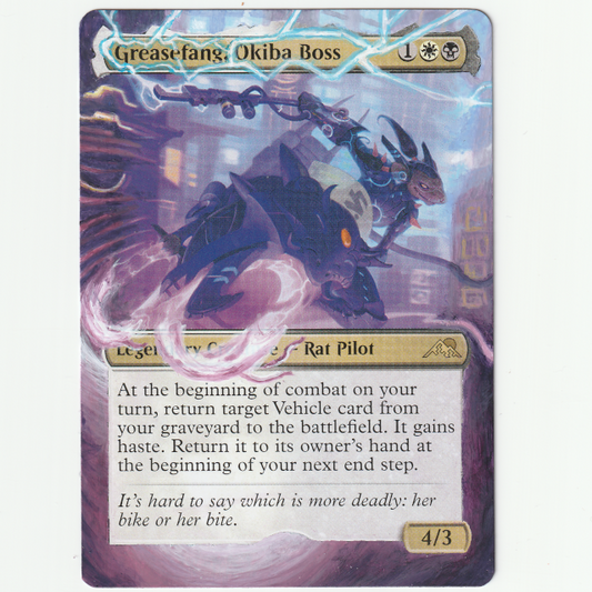 Greasefang, Okbia Boss Extended Art Alter