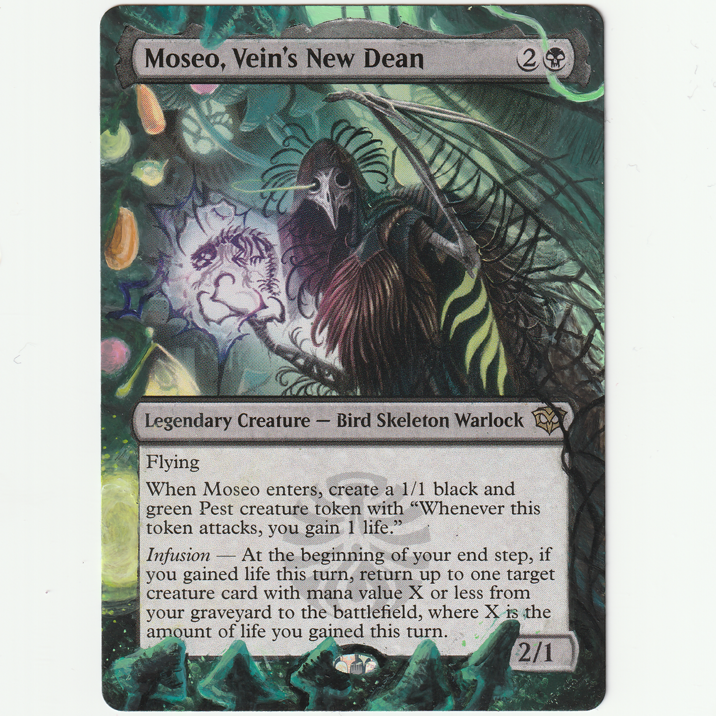 Moseo, Vein's New Dean Extended Art Alter