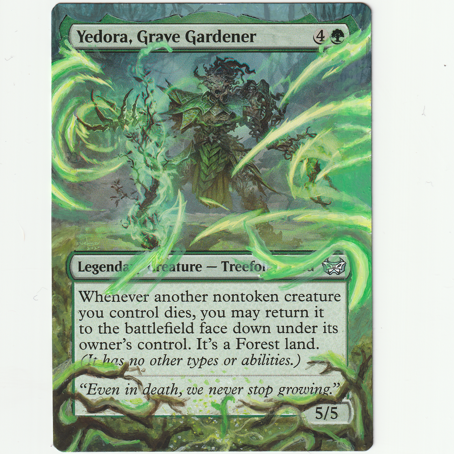 Yedora, Grave Gardener Extended Art Alter
